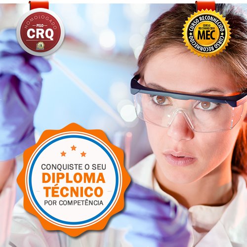 Diploma Técnico Química Rápido - Curso Certificação Competências Profissionais